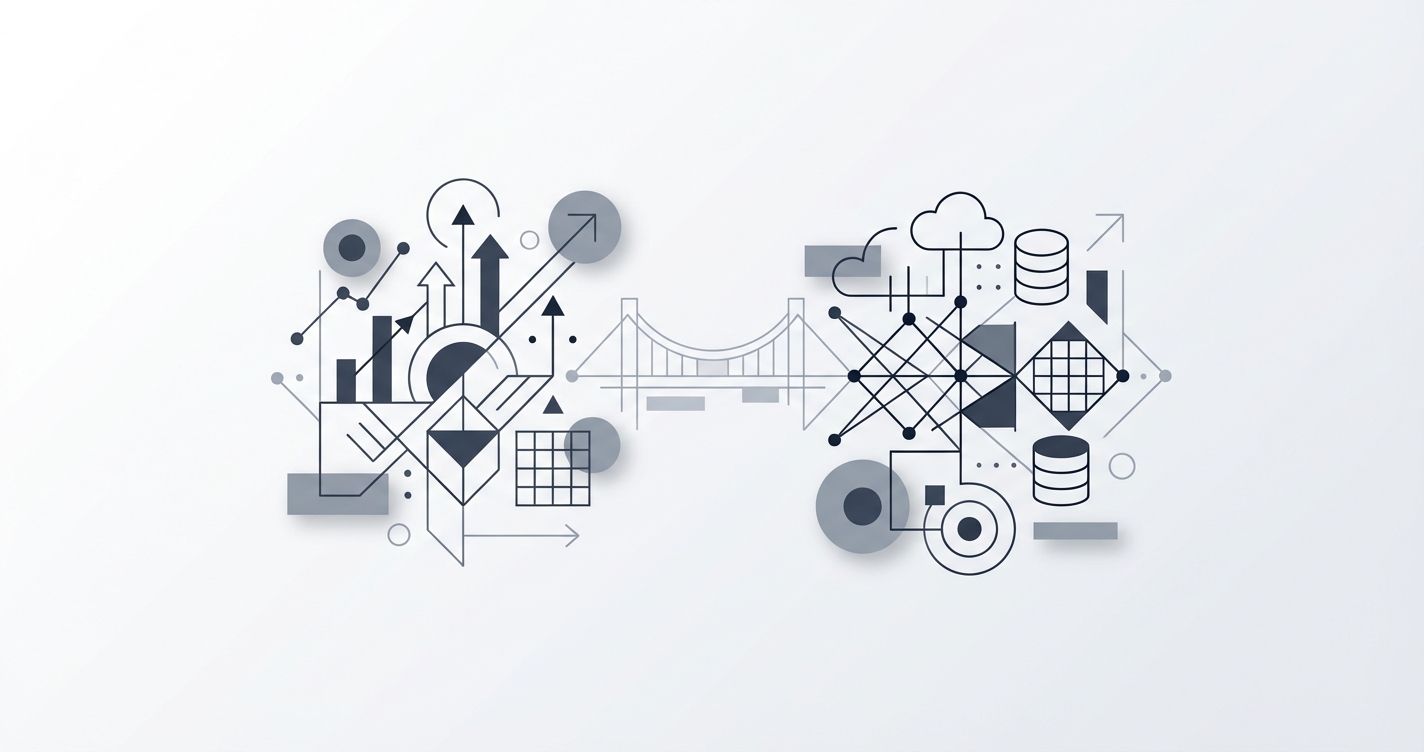City skylines of Dublin and Amsterdam merging, representing the tech comparison.