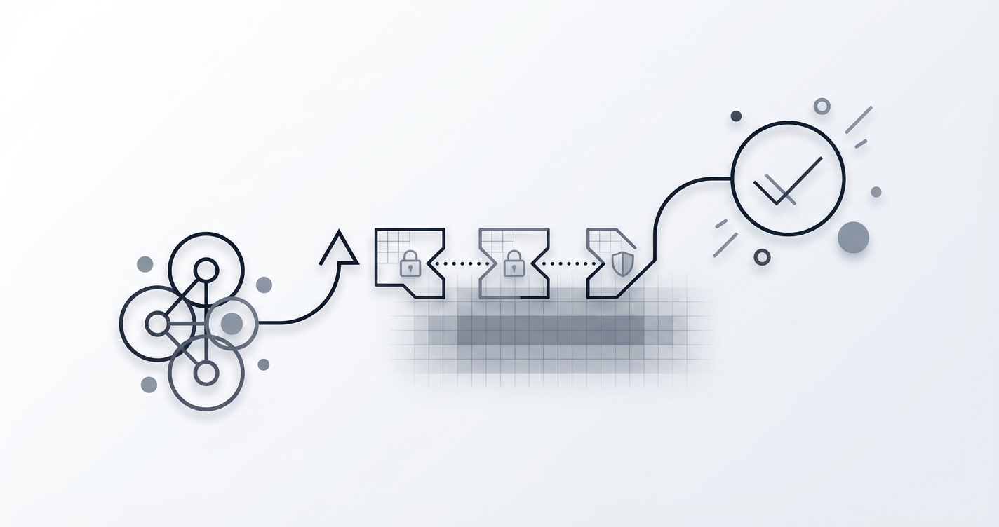 Diagram explaining SPF, DKIM, and DMARC email authentication processes for improved deliverability.
