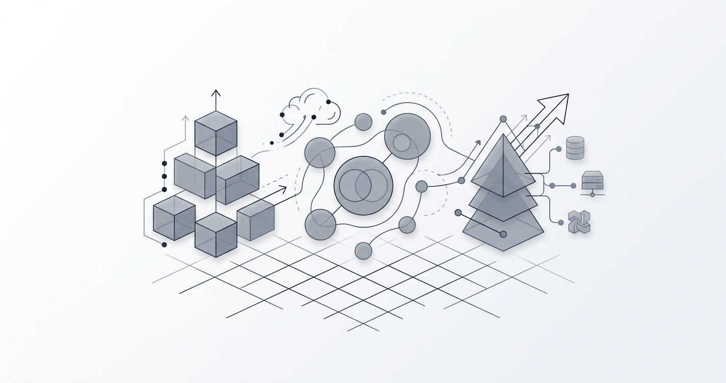 Diagram comparing Terraform, Pulumi, and CDK logos, representing infrastructure as code options.