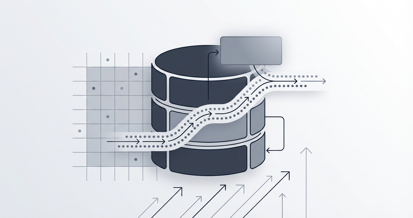 Database materialized view with cached snapshot and refresh arrow