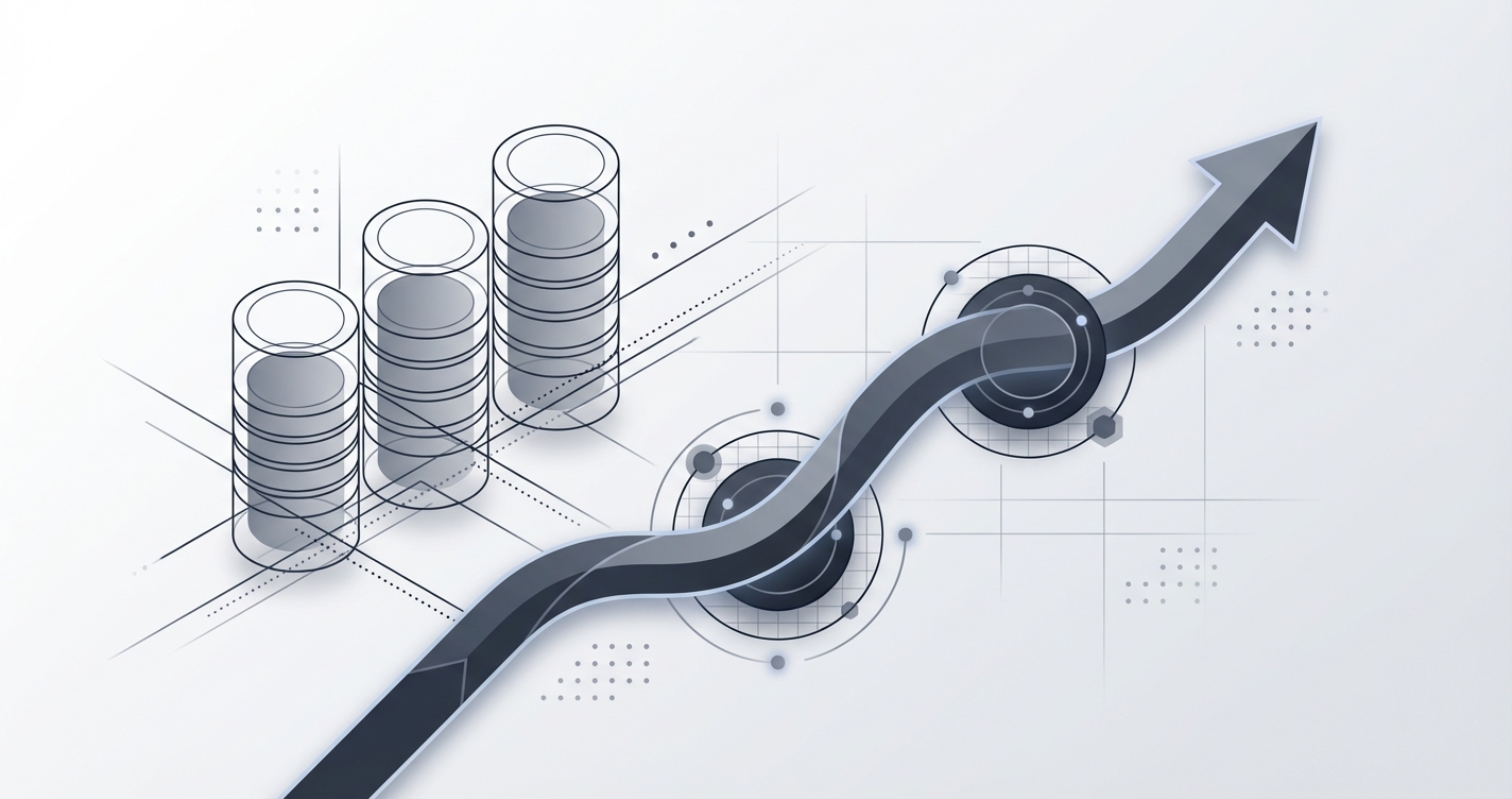 Diagram illustrating a blue-green deployment strategy for a Node.js application, ensuring no downtime.